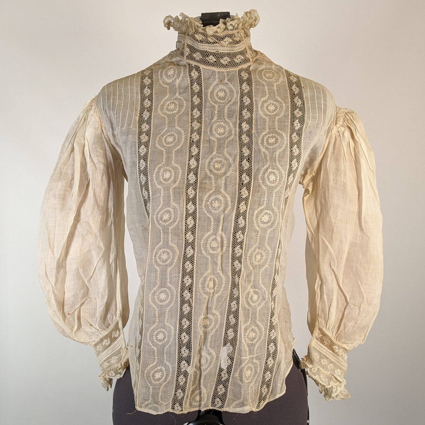 Edwardian White Lace Blouse | Study / Display
