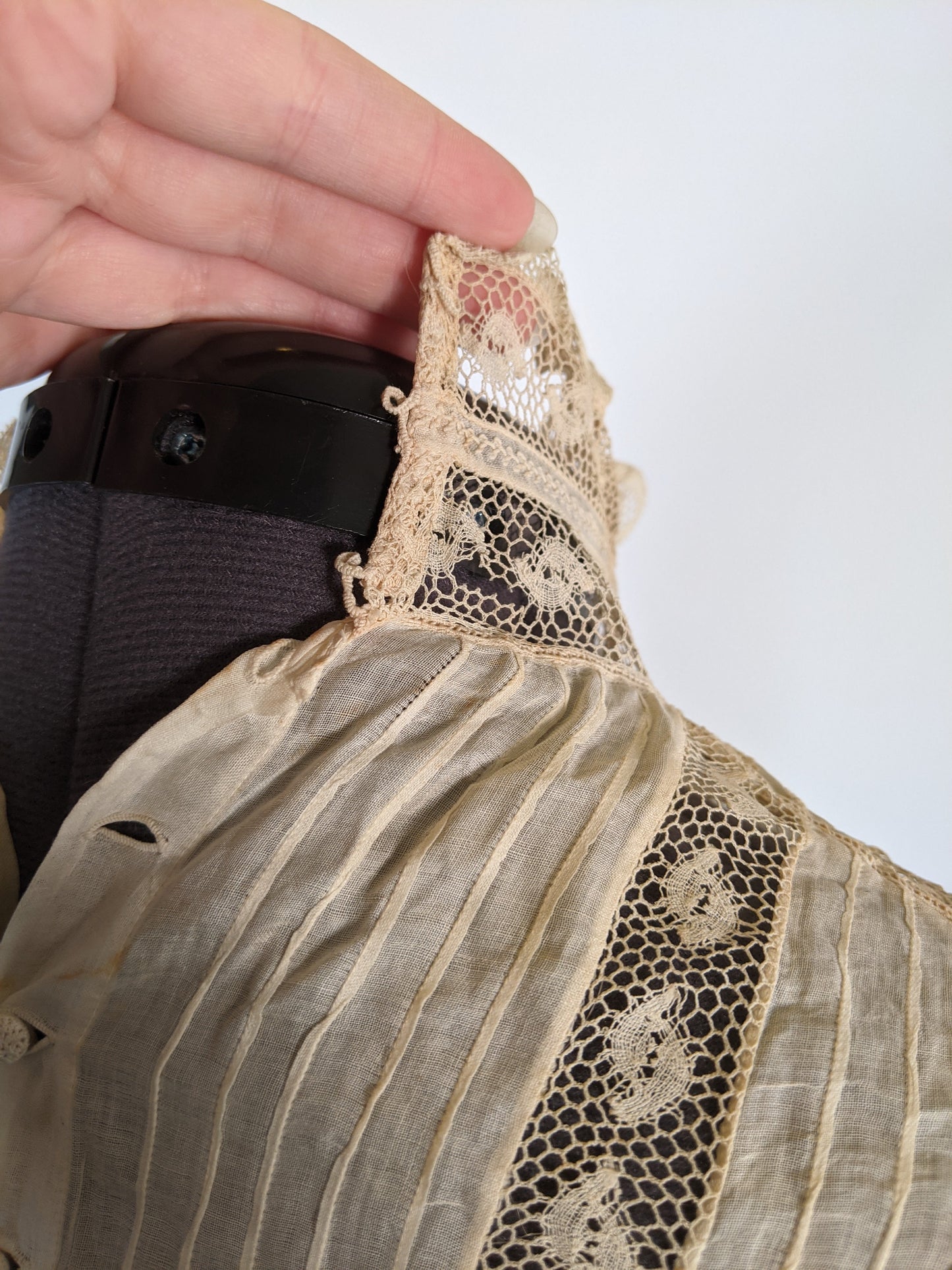 Edwardian White Lace Blouse | Study / Display