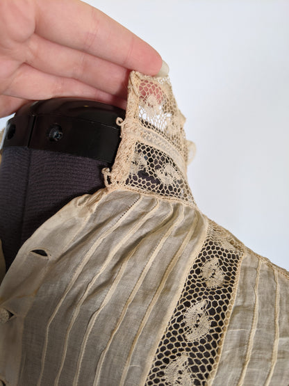 Edwardian White Lace Blouse | Study / Display