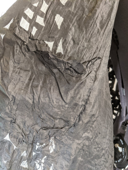 Victorian Black Tape Lace Cape