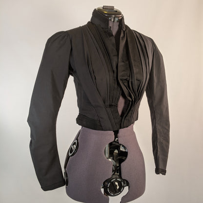 1900s Black Bodice | XS