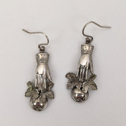 Victorian Revival Hand Earrings