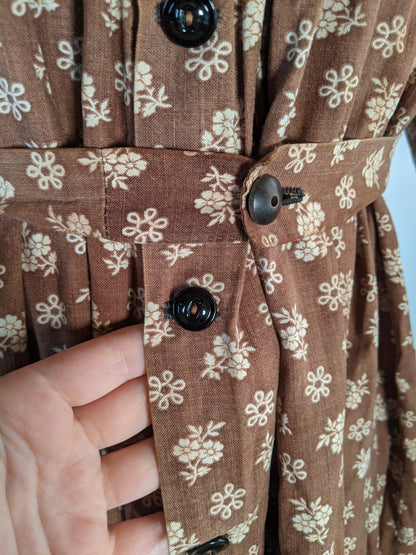 1880s Calico Wrapper