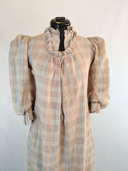 1890s Wrapper House Dress