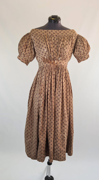 1830s Young Lady's Dress | Study or Display