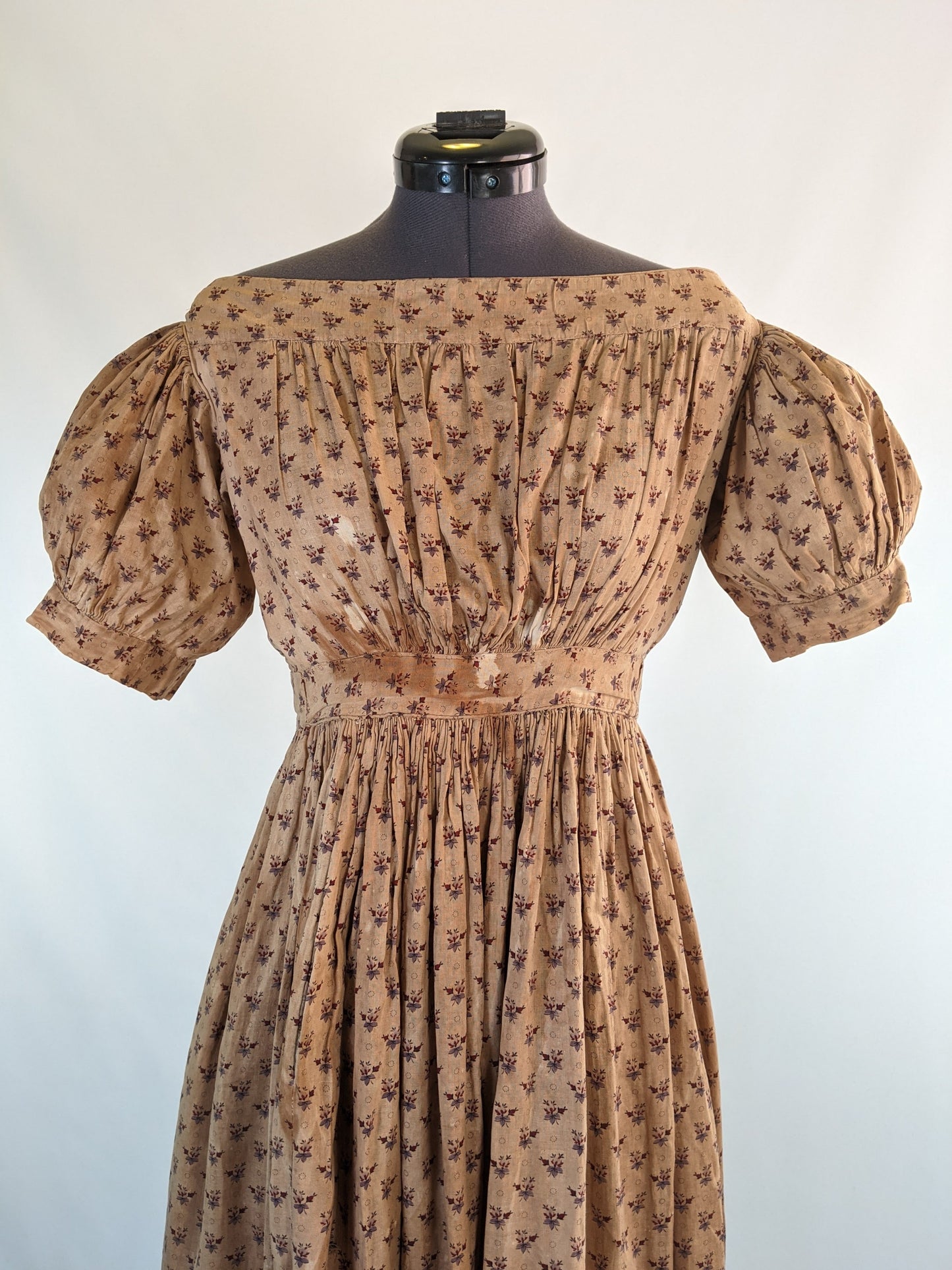 1830s Young Lady's Dress | Study or Display