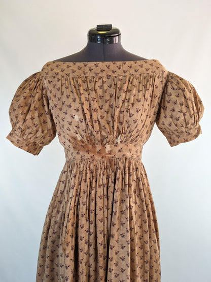 1830s Young Lady's Dress | Study or Display