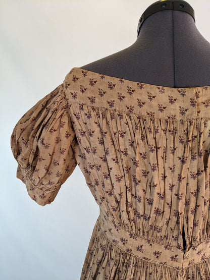 1830s Young Lady's Dress | Study or Display