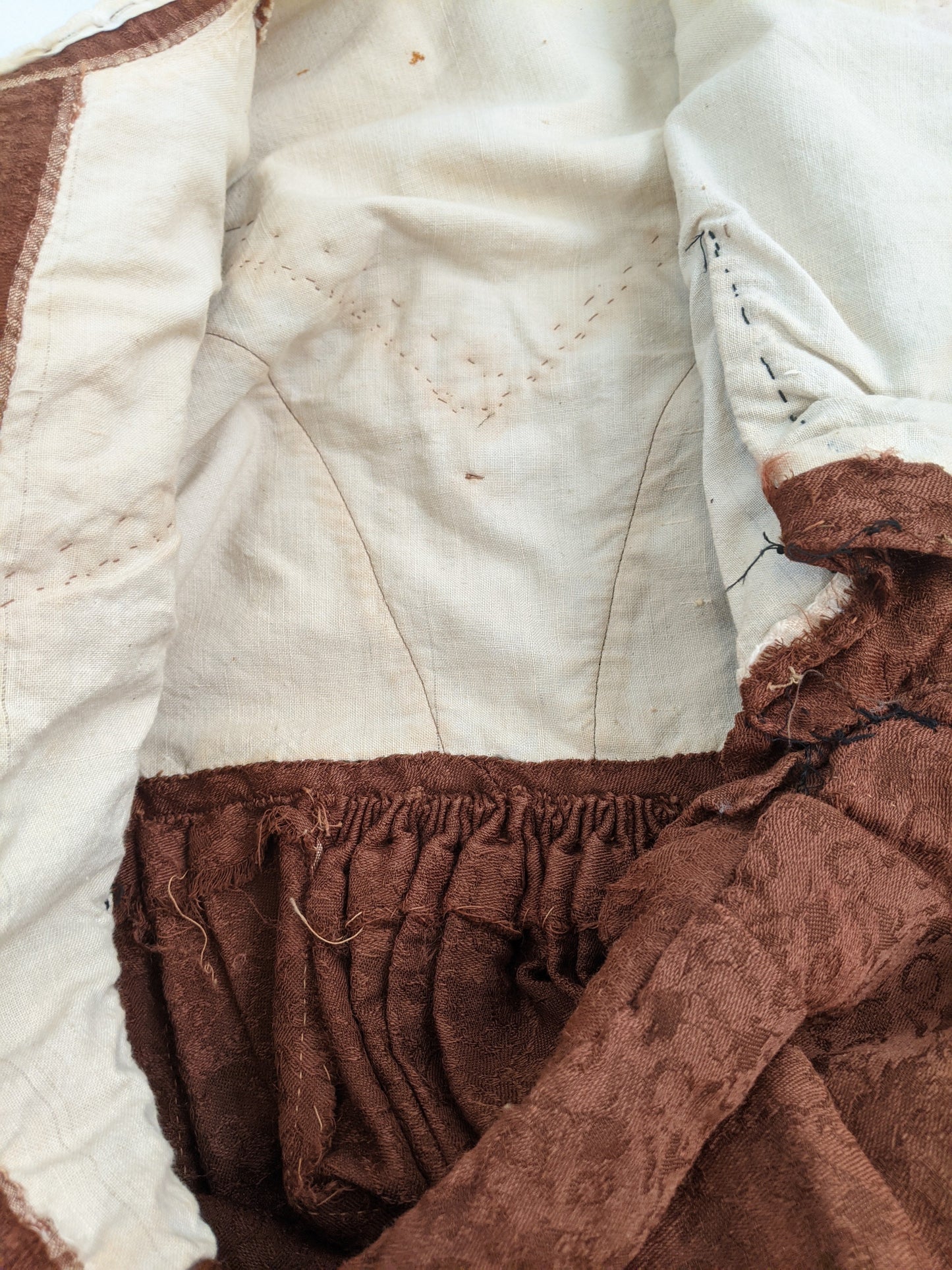 1850s-1860s Wool Dress