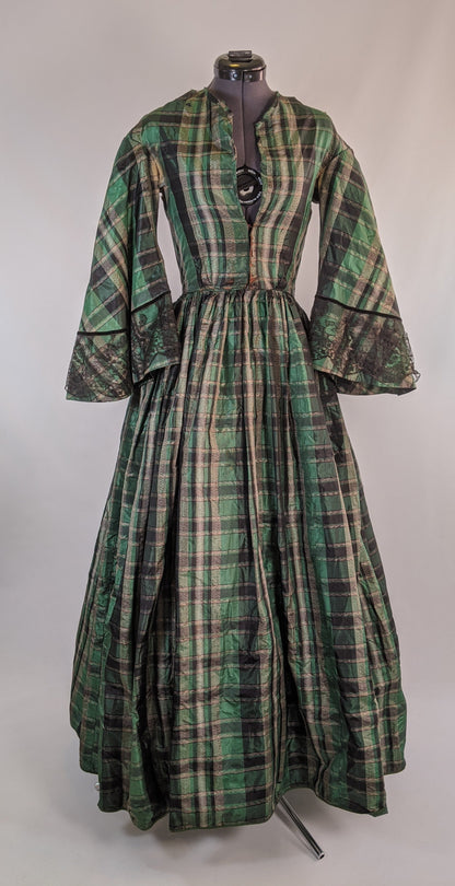 1850s-1860s Silk Gown | Study or Display