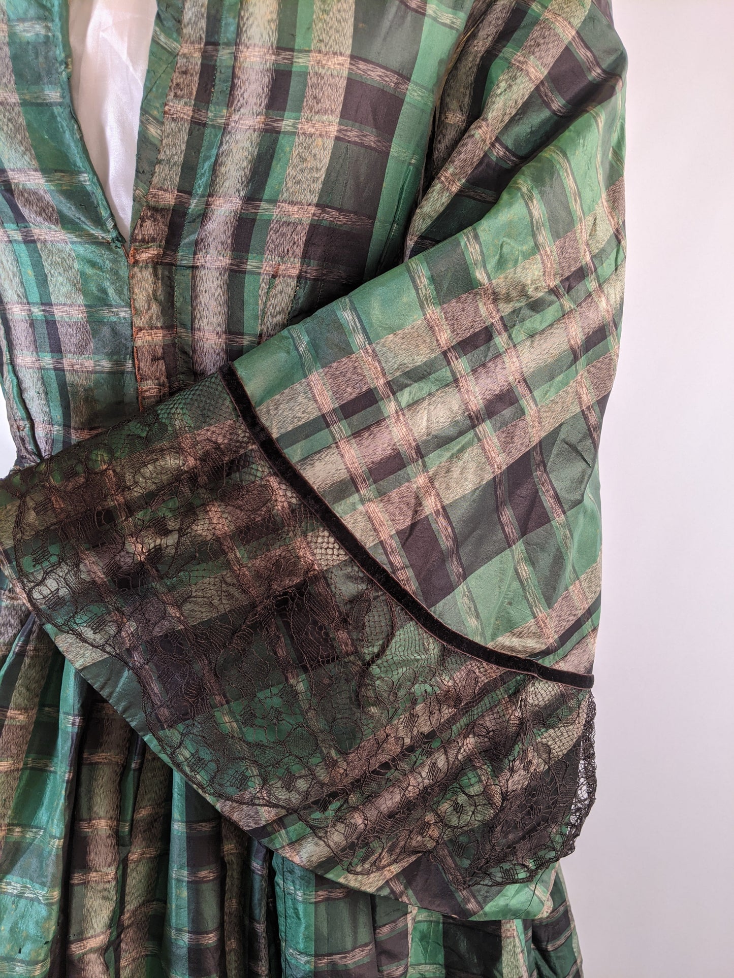 1850s-1860s Silk Gown | Study or Display