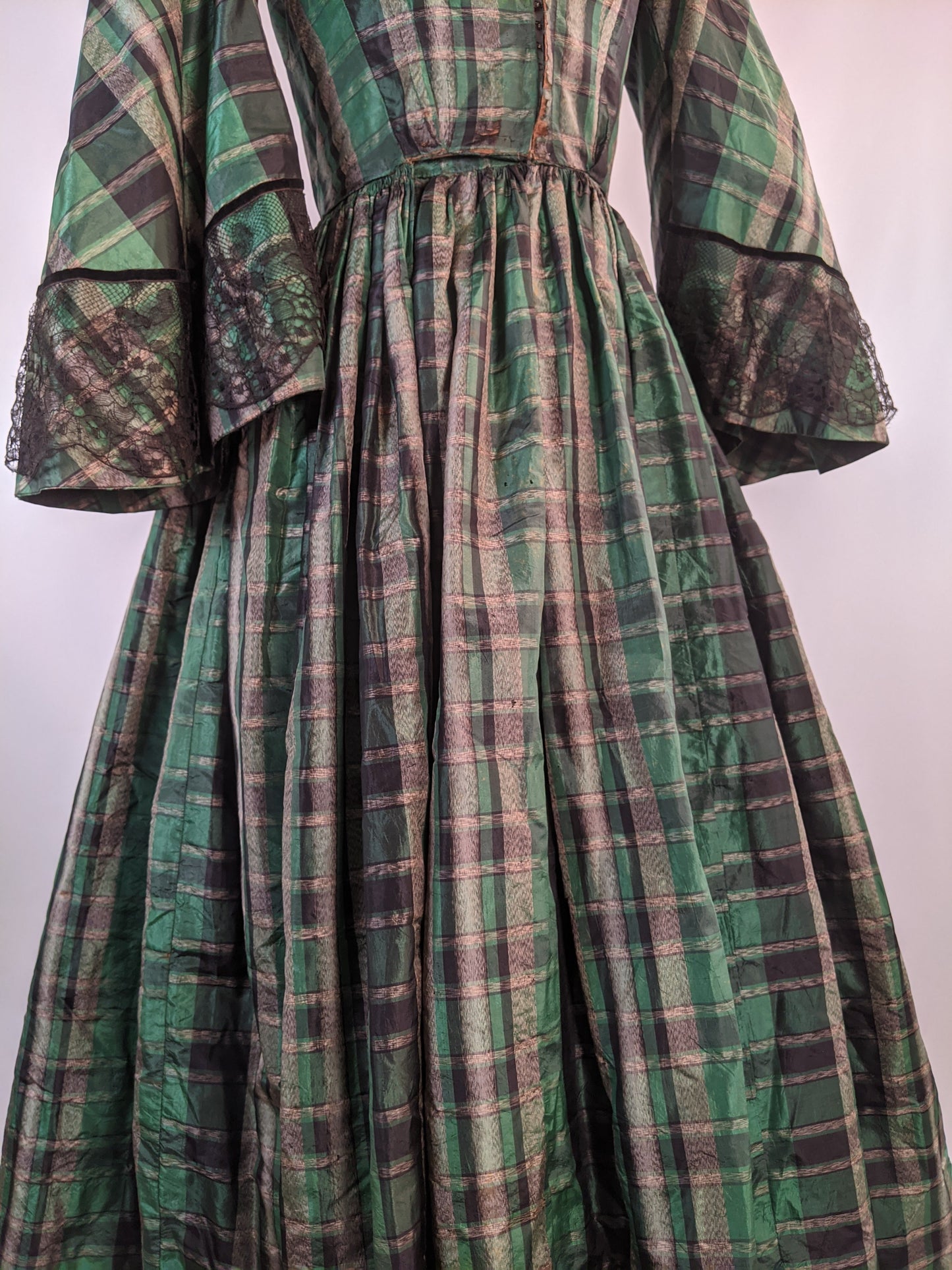 1850s-1860s Silk Gown | Study or Display