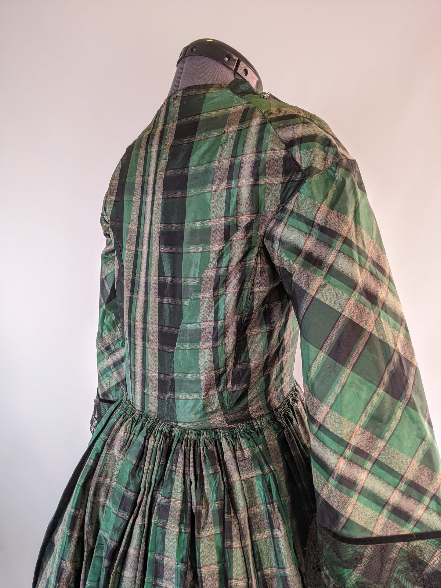 1850s-1860s Silk Gown | Study or Display