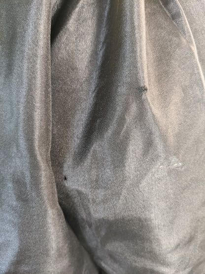 Edwardian Black Taffeta Shirtwaist
