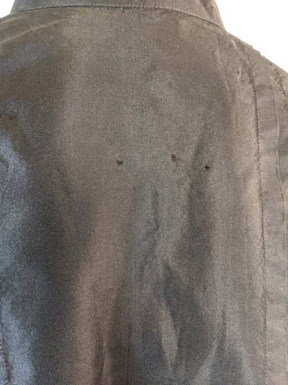 Edwardian Black Taffeta Shirtwaist