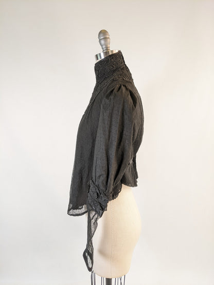 Edwardian Net Lace Shirtwaist