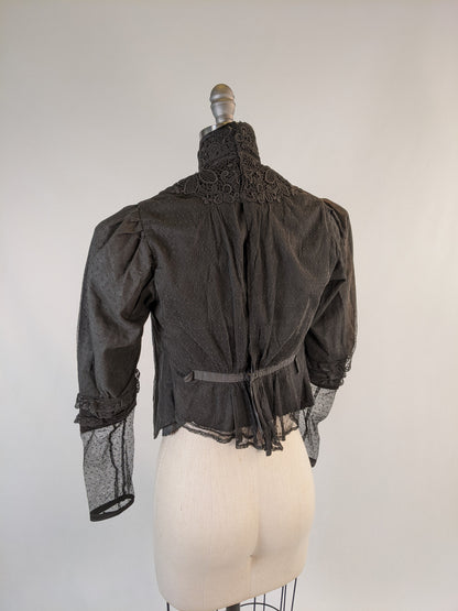 Edwardian Net Lace Shirtwaist