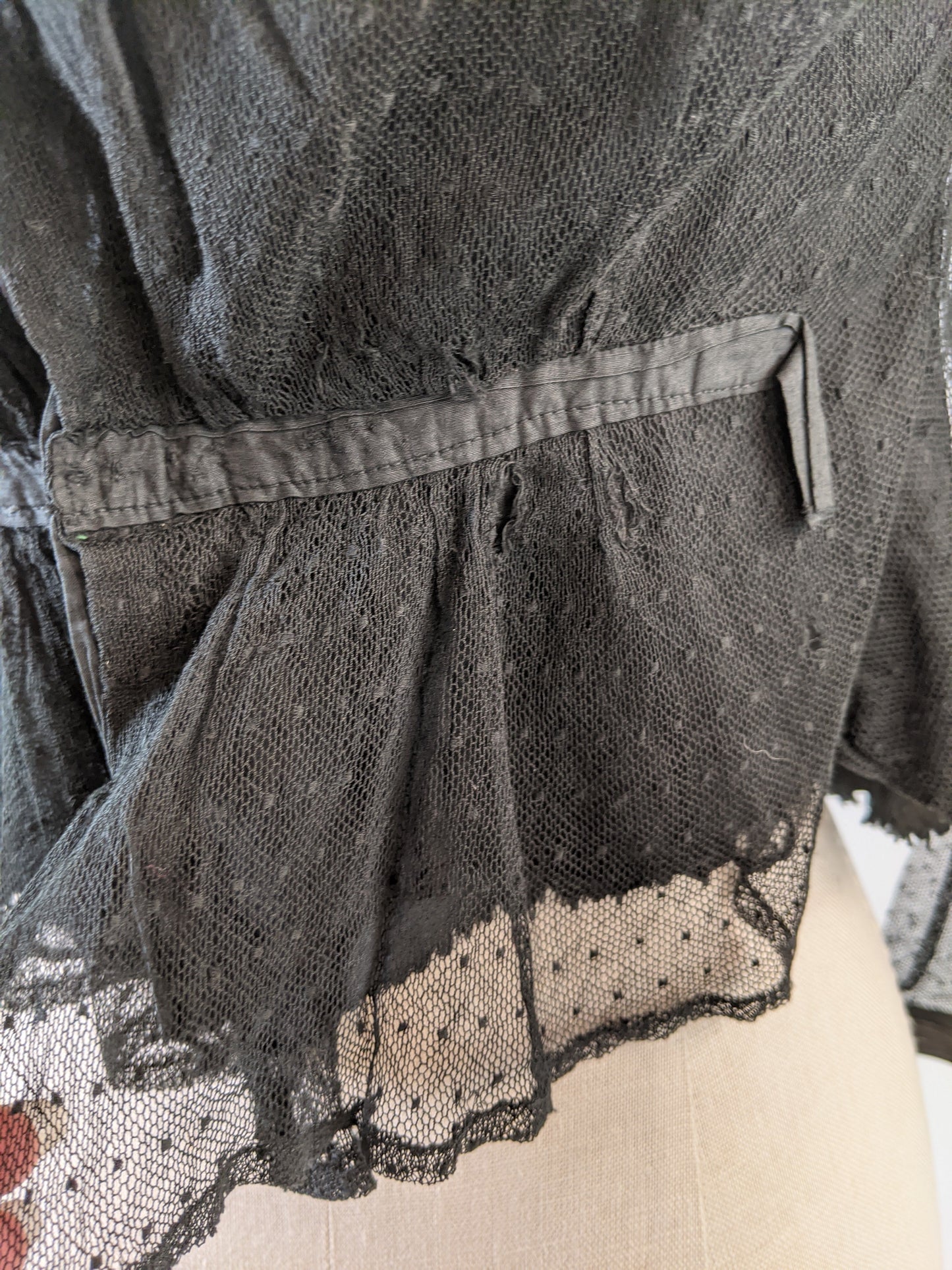 Edwardian Net Lace Shirtwaist