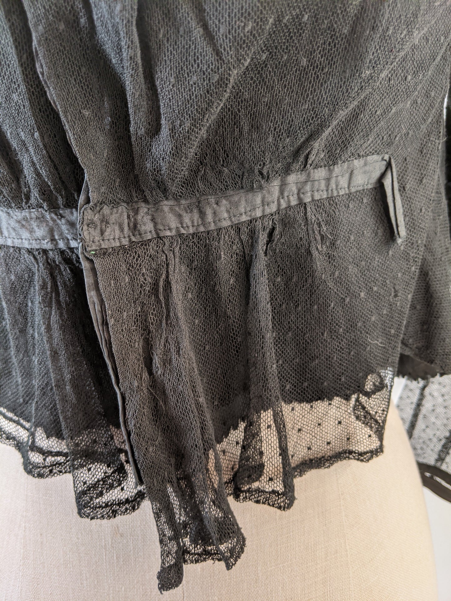 Edwardian Net Lace Shirtwaist