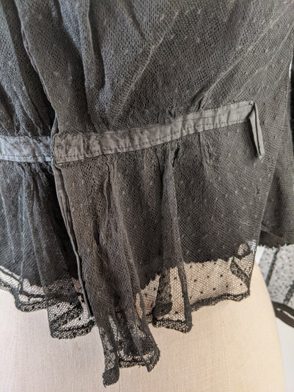 Edwardian Net Lace Shirtwaist