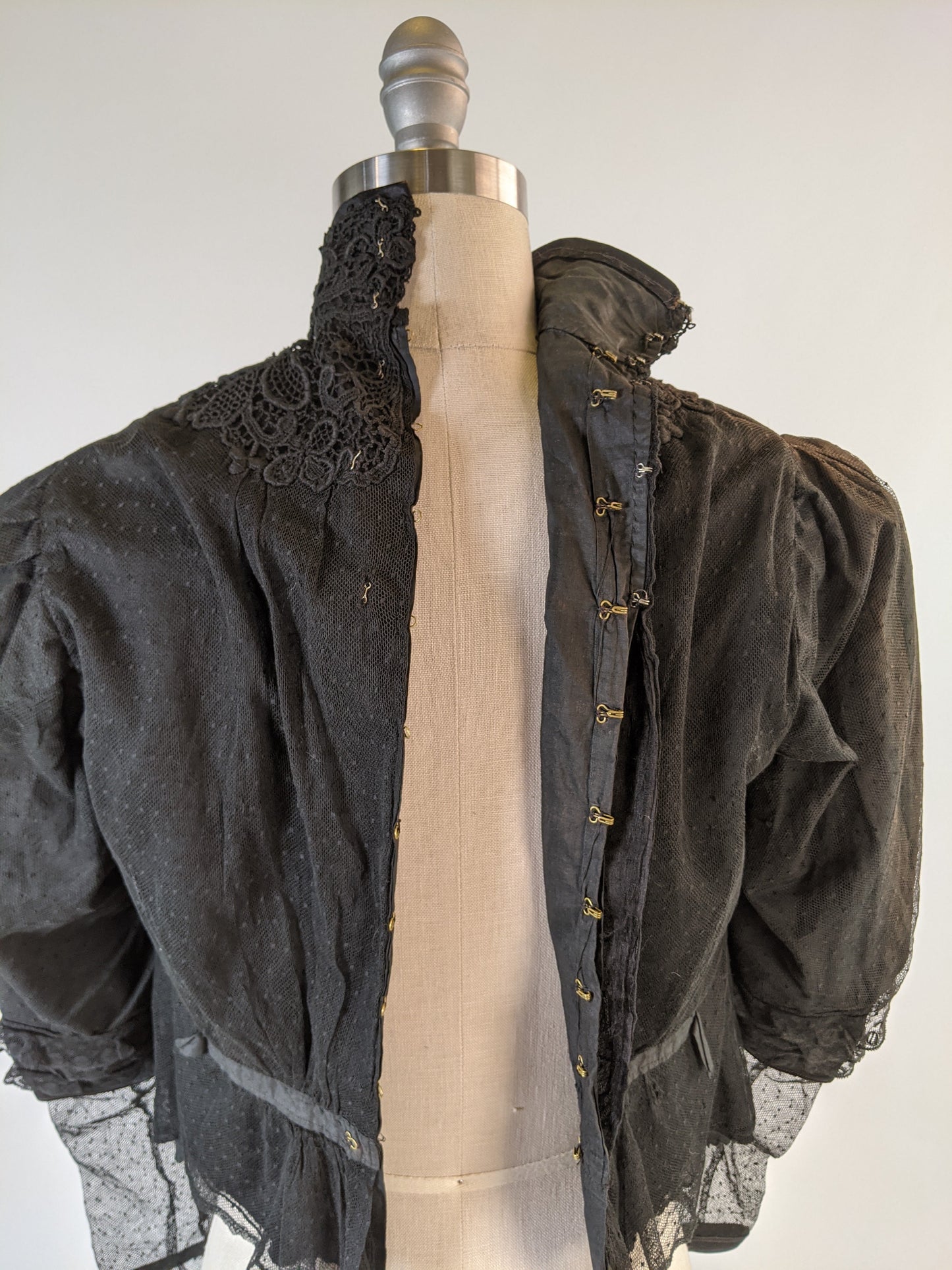 Edwardian Net Lace Shirtwaist