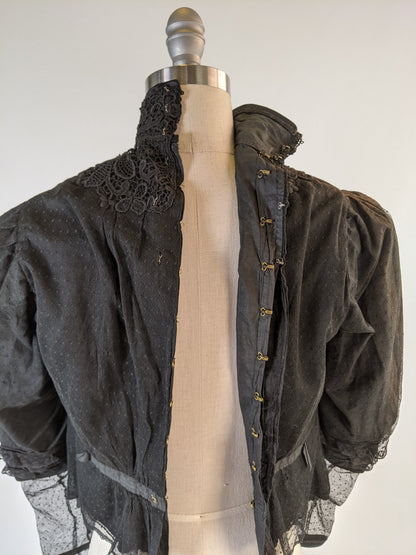 Edwardian Net Lace Shirtwaist