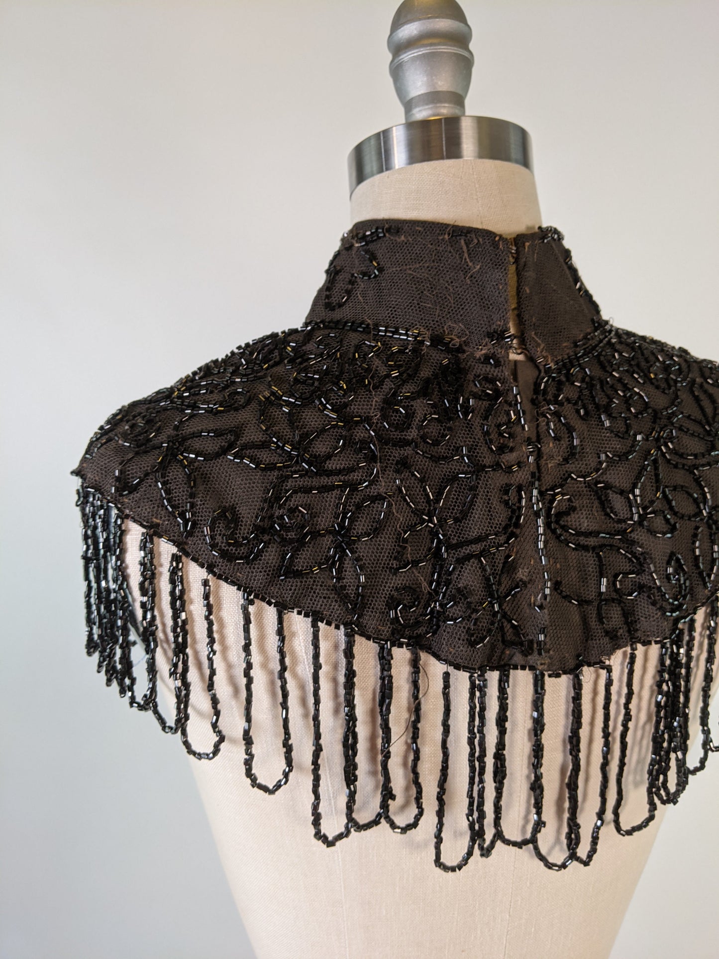 1890s Beaded Collar
