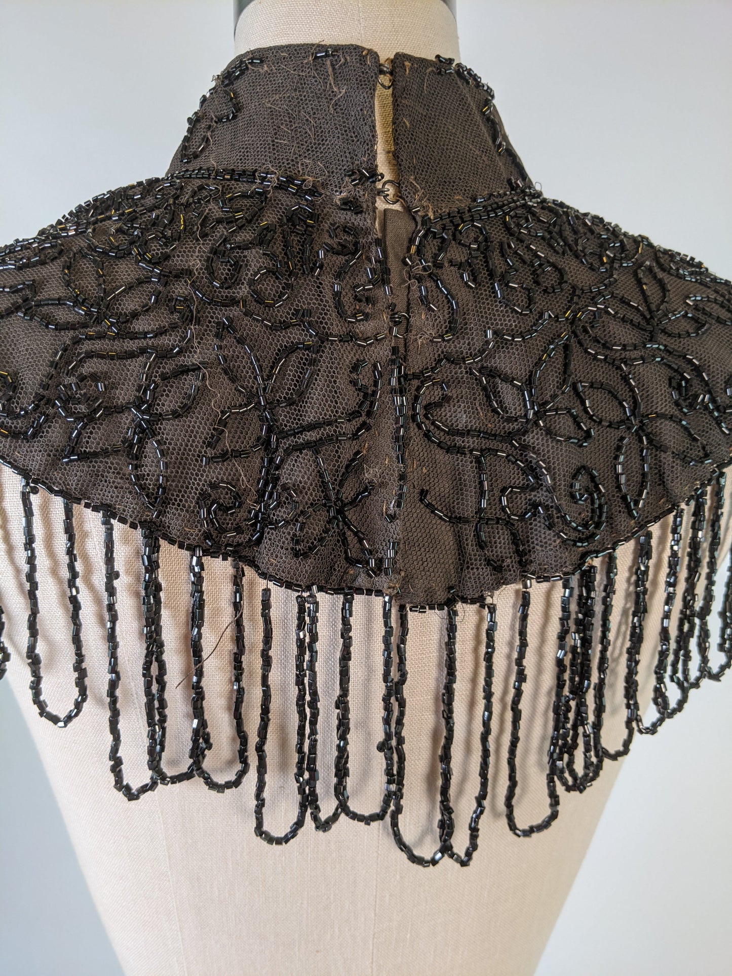 1890s Beaded Collar
