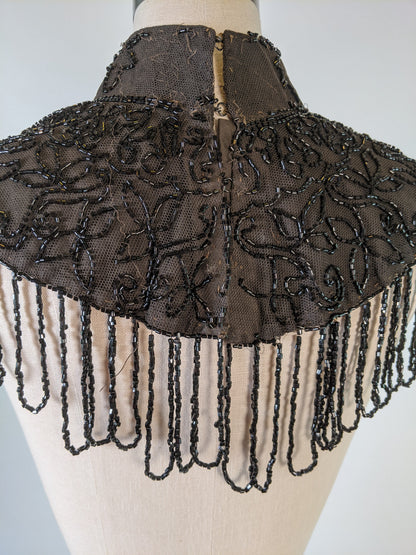 1890s Beaded Collar