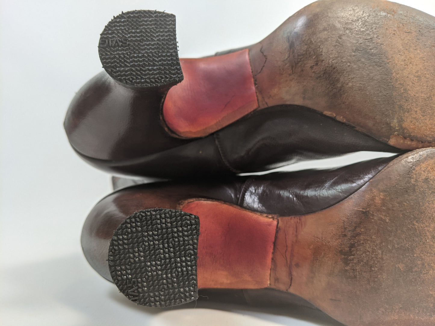 1910s-20s Brown Boots | Approx Sz 7