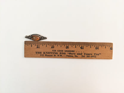 Art Nouveau Sterling Silver Brooch