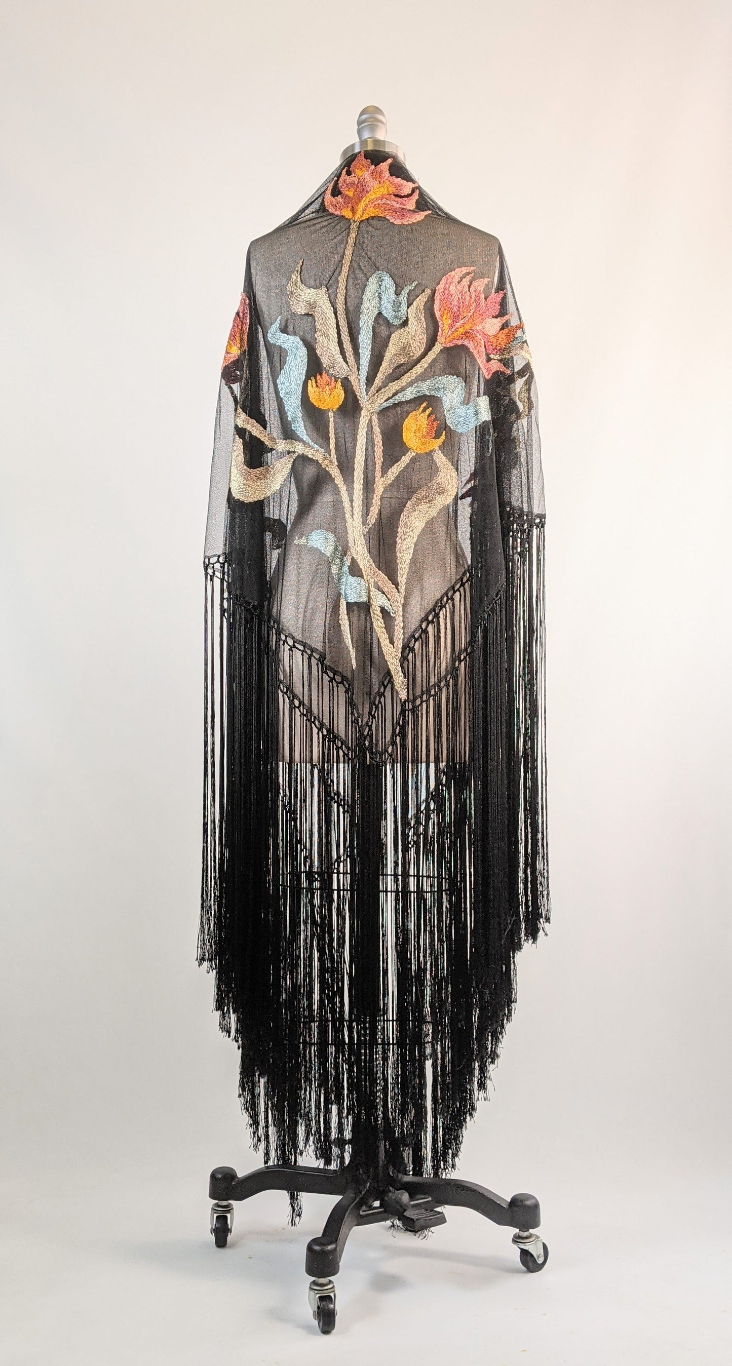 Art Nouveau Piano Shawl