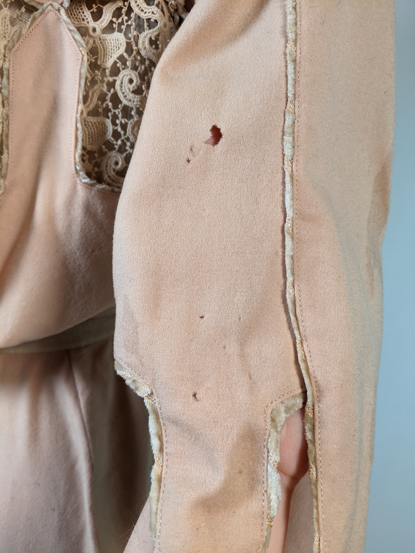 Edwardian Peach Gown