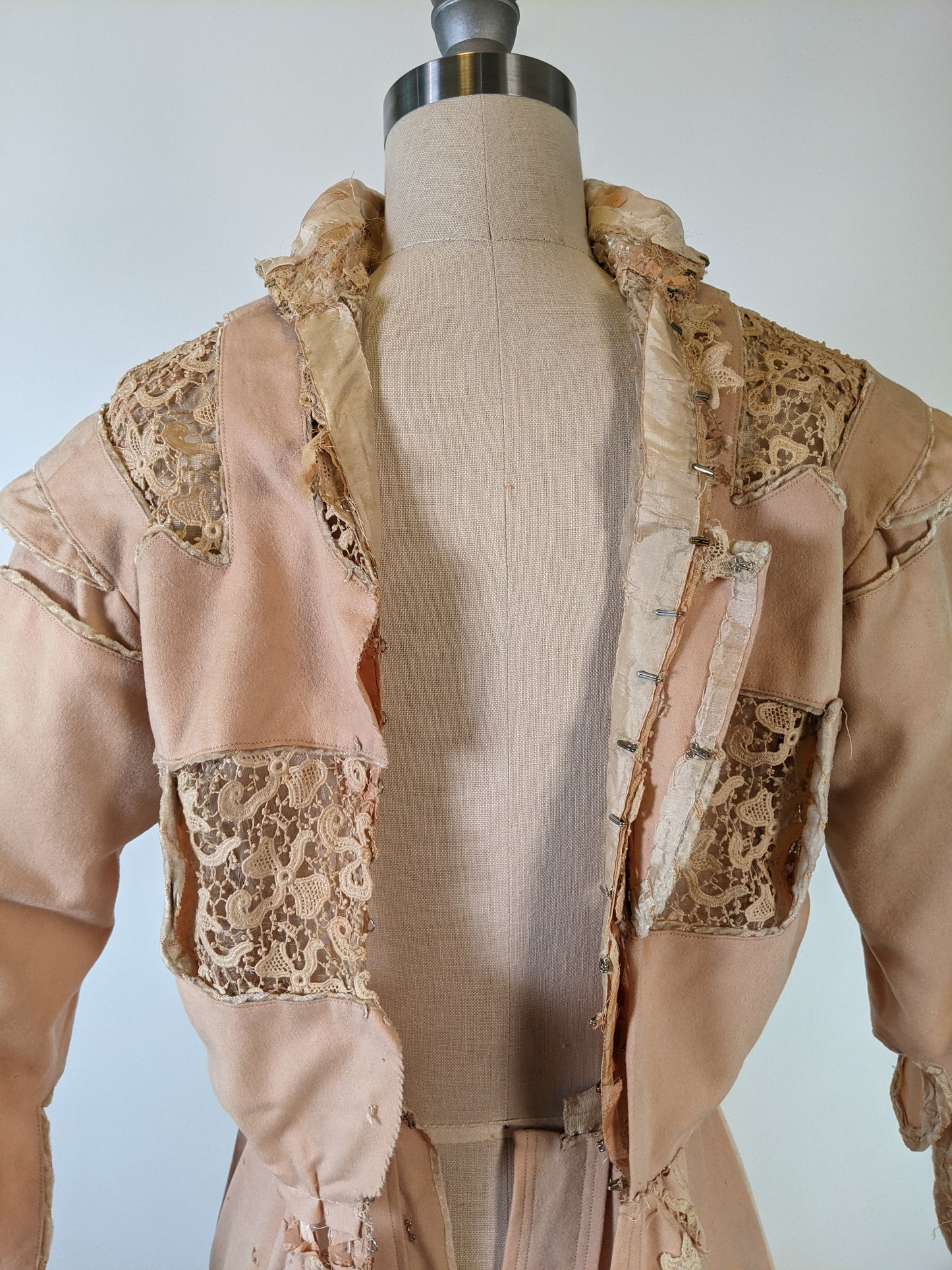 Edwardian Peach Gown