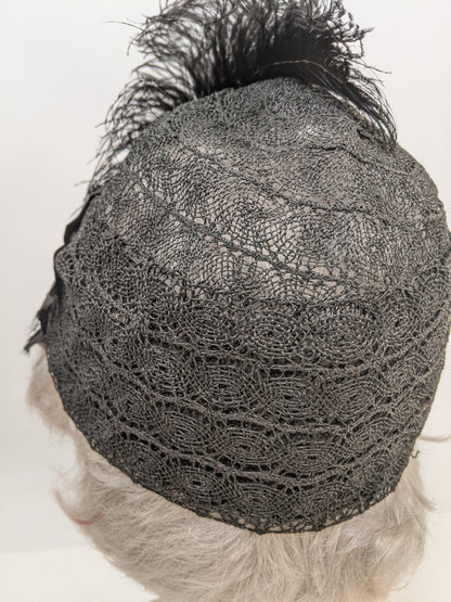 1920s Feathered Hat