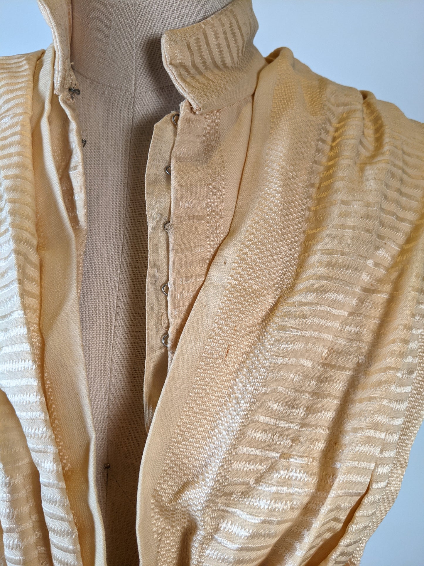 1880s Champagne Bodice
