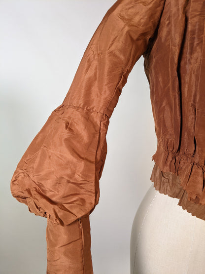 1890s Taffeta Bodice | Display + Study