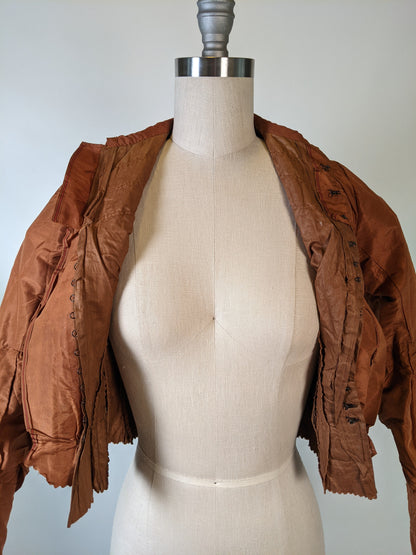 1890s Taffeta Bodice | Display + Study