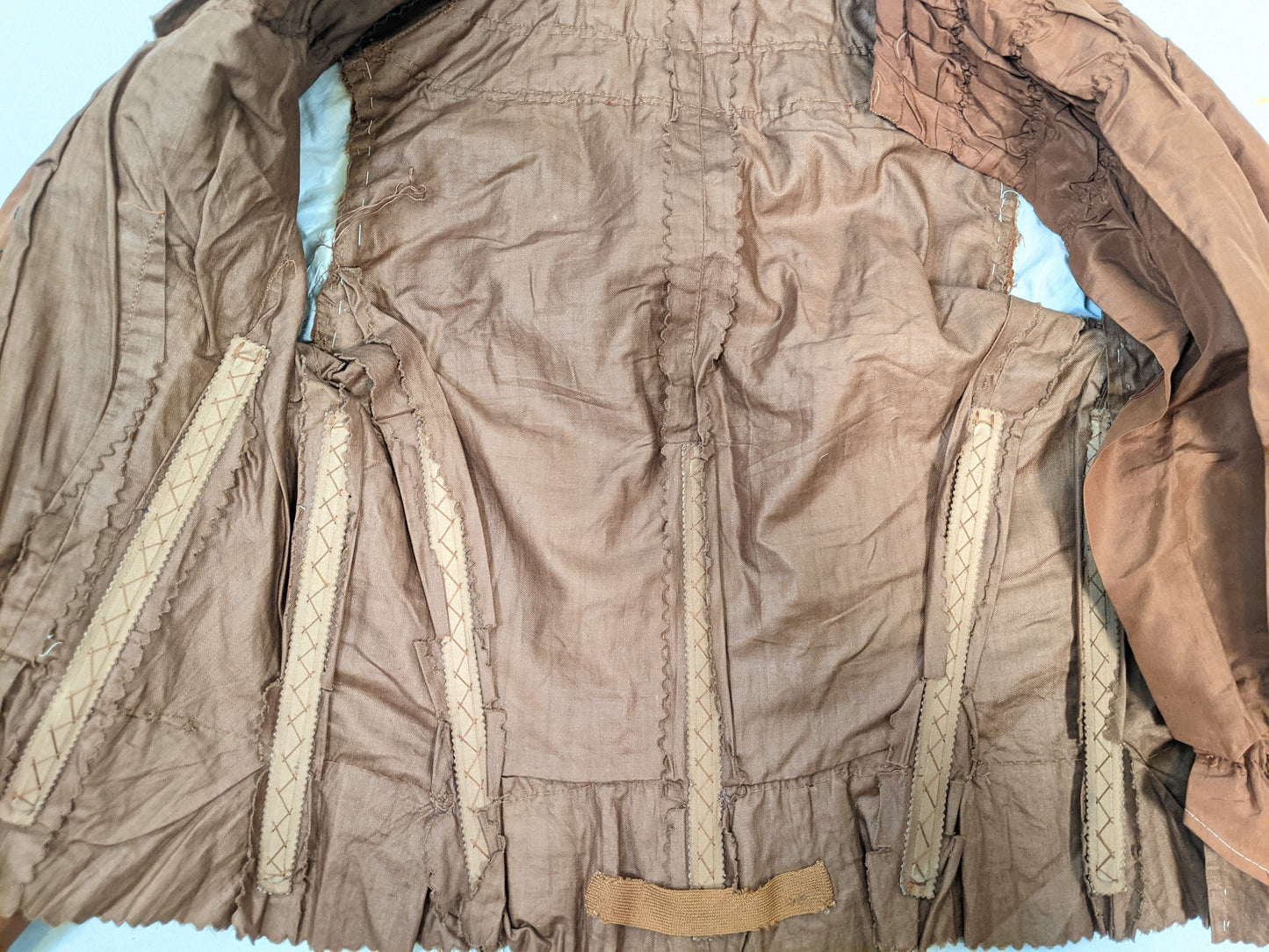 1890s Taffeta Bodice | Display + Study