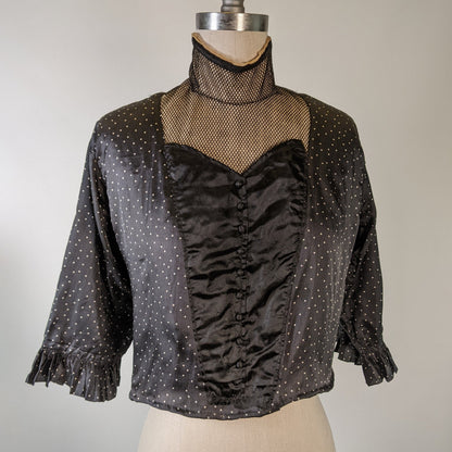 1910s Polka Dot Blouse