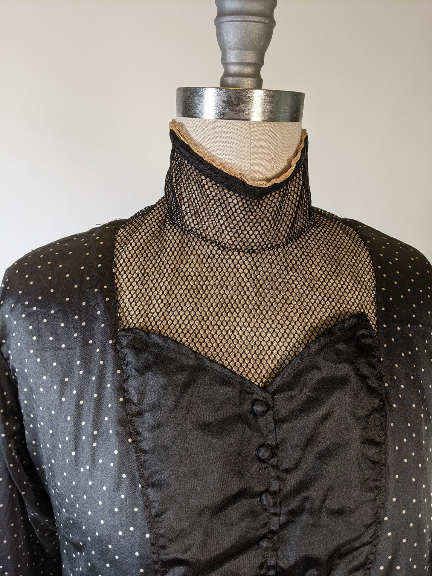 1910s Polka Dot Blouse