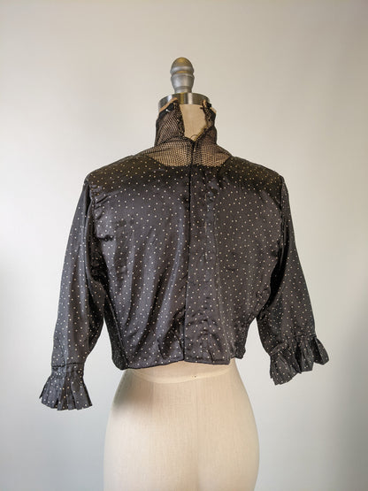 1910s Polka Dot Blouse