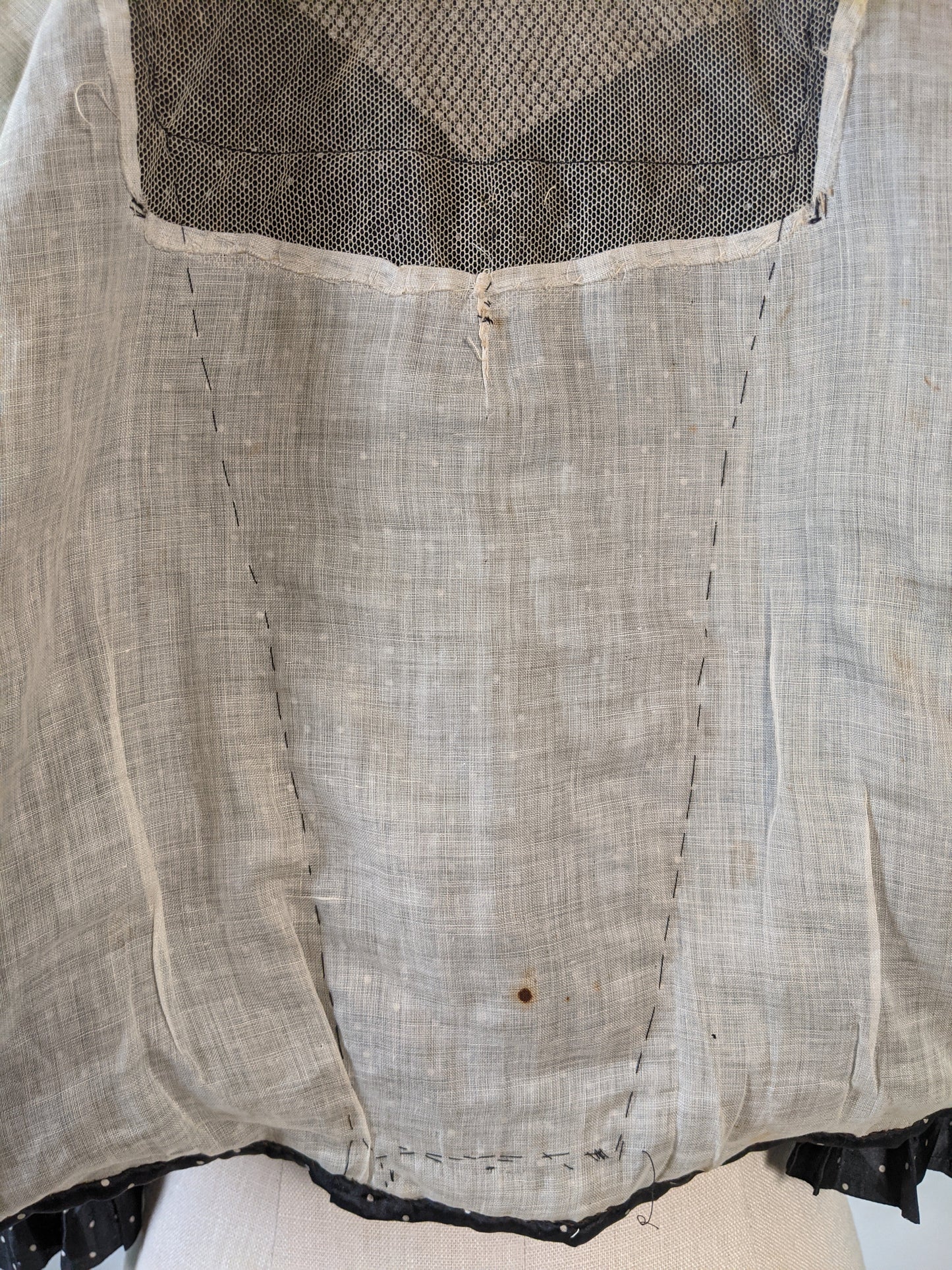 1910s Polka Dot Blouse