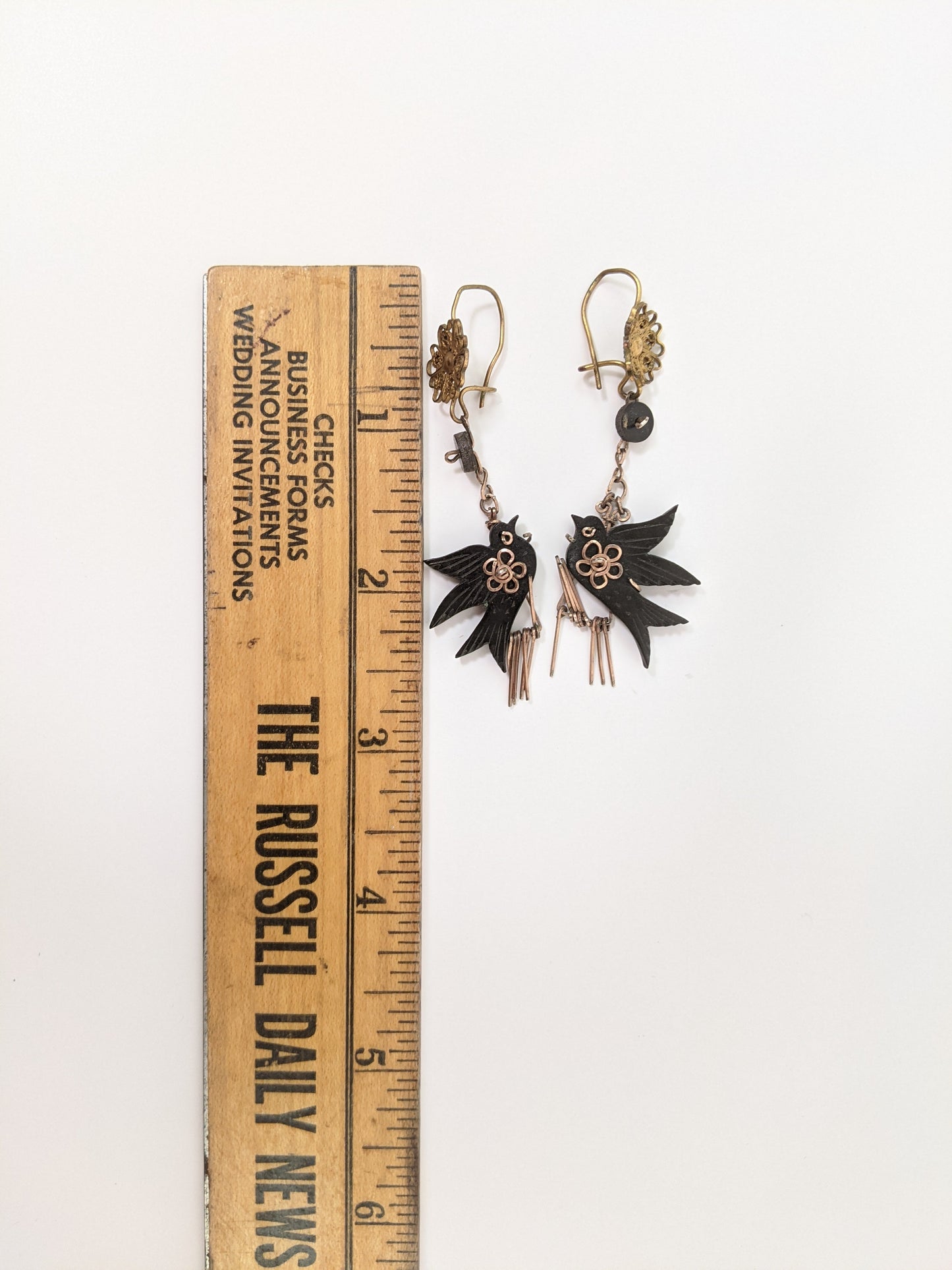 1930s Bird Earrings