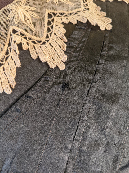 1910s Silk + Lace Blouse