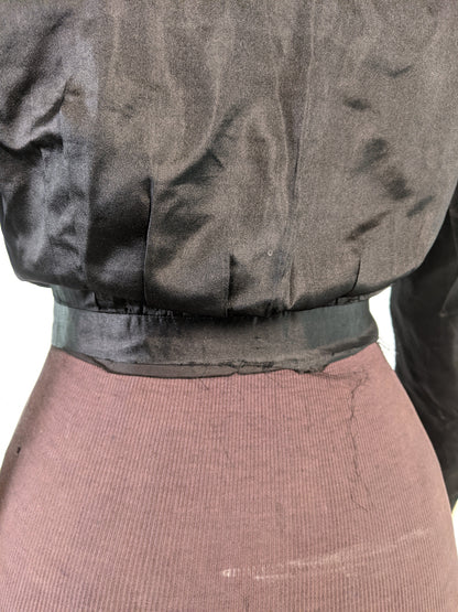 1910s Silk + Lace Blouse