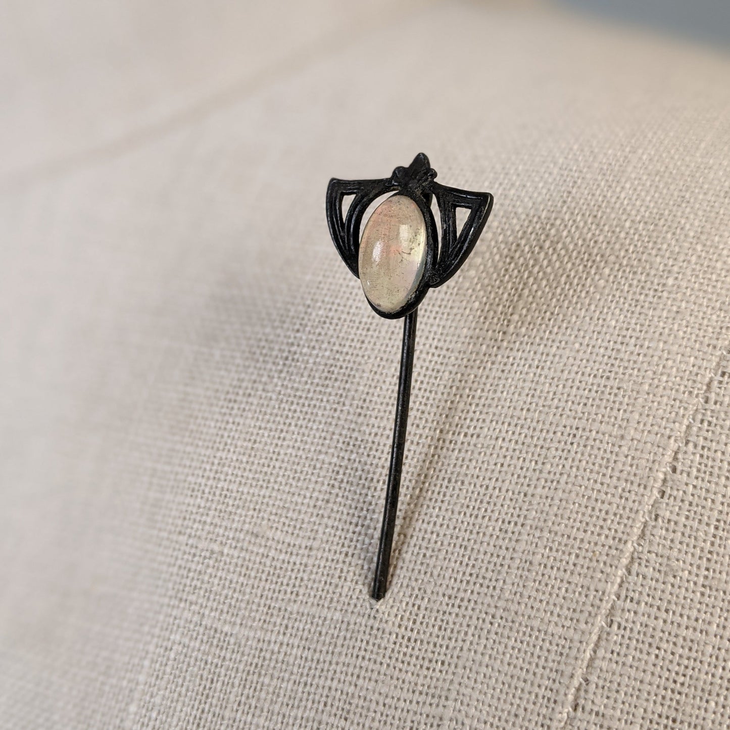 Art Nouveau Sterling Silver Stick Pin