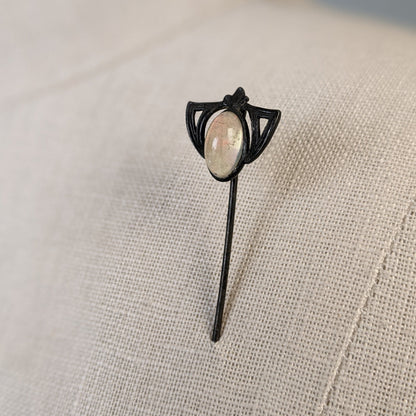Art Nouveau Sterling Silver Stick Pin