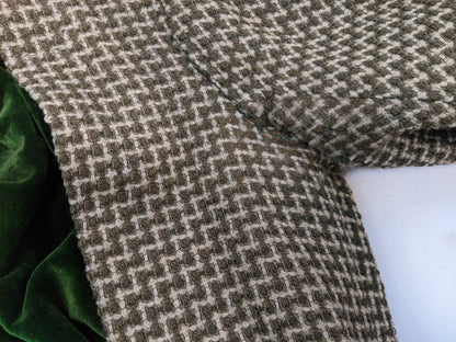 1890s Green + Brown Bodice