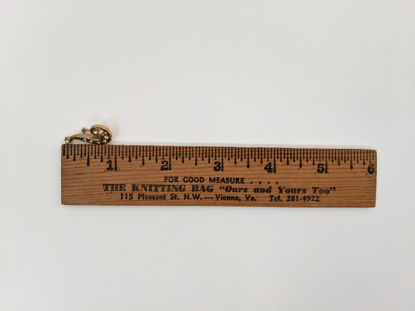 Vintage Question Mark Pin